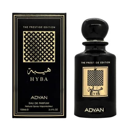 Hyba Eau de Parfum for Women 100ml Exquisite Citrus Floral Scent with Orchid, Sandalwood, and Vanilla Base Notes Romantic and Alluring