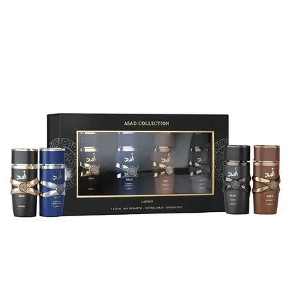 Lattafa Asad Collection Eau De Parfum 4x25 Ml