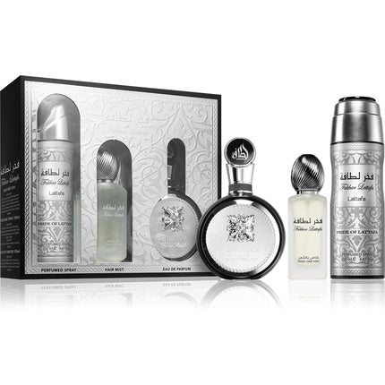 Lattafa Fakhar Man Gift Set Eau De Parfum 100 Ml And Room Freshener 200 Ml