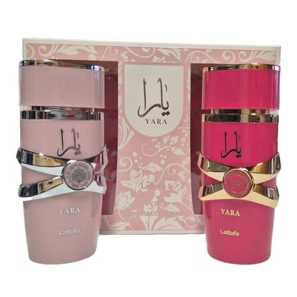 Lattafa 5th Anniversary Yara & Yara Candy Giftset Eau De Parfum 2x100ml Women Fragrance