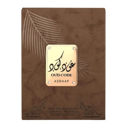 Asdaaf Unisex Oud Code Eau De Parfum 100ml