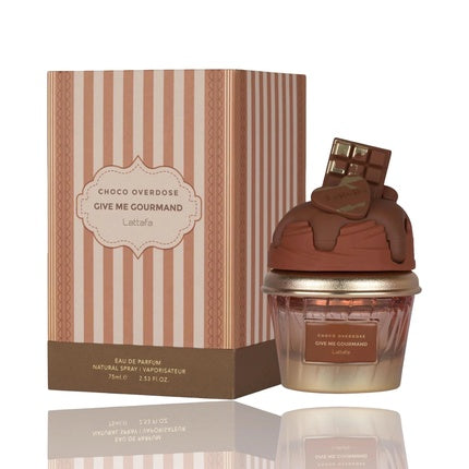 Lattafa Gourmand Choco Overdose Eau De Parfum 75ml Unisex Fragrance