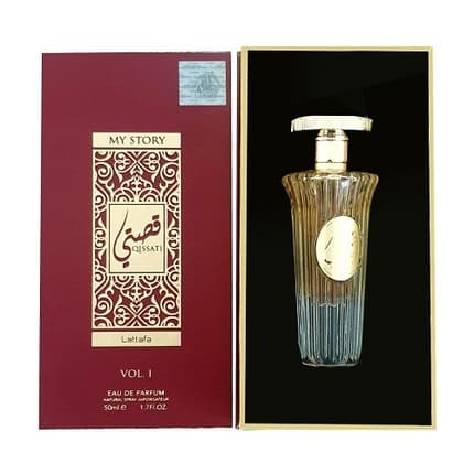 Lattafa Perfumes Qissati Vol I Red Eau De Parfum My Story Volume I