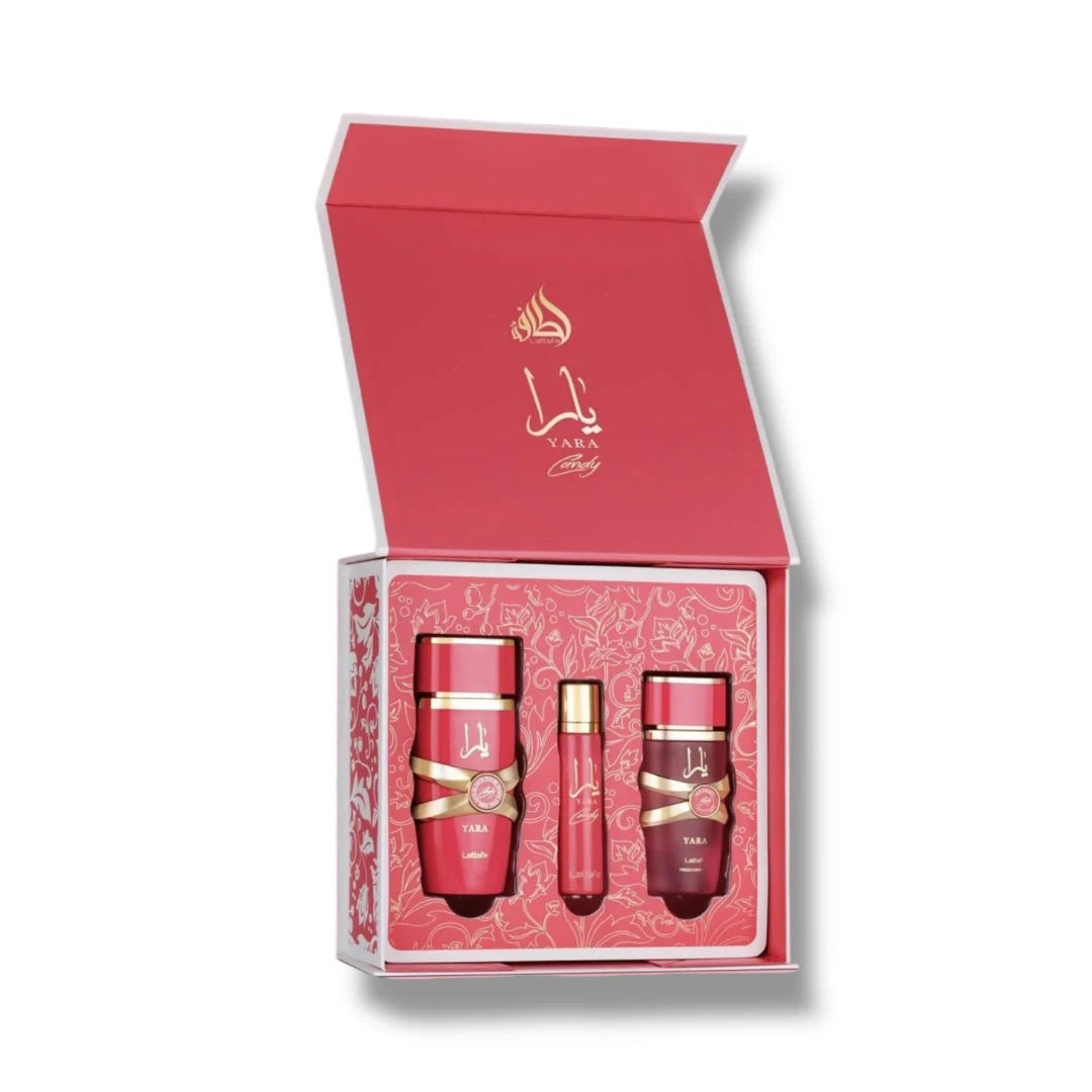 Lattafa 3p Gift Set Yara Candy