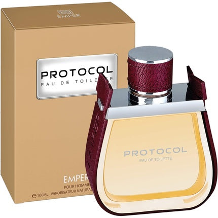 Protocol By Emper Perfume For Men Eau De Toilette 100ml Natural Spray