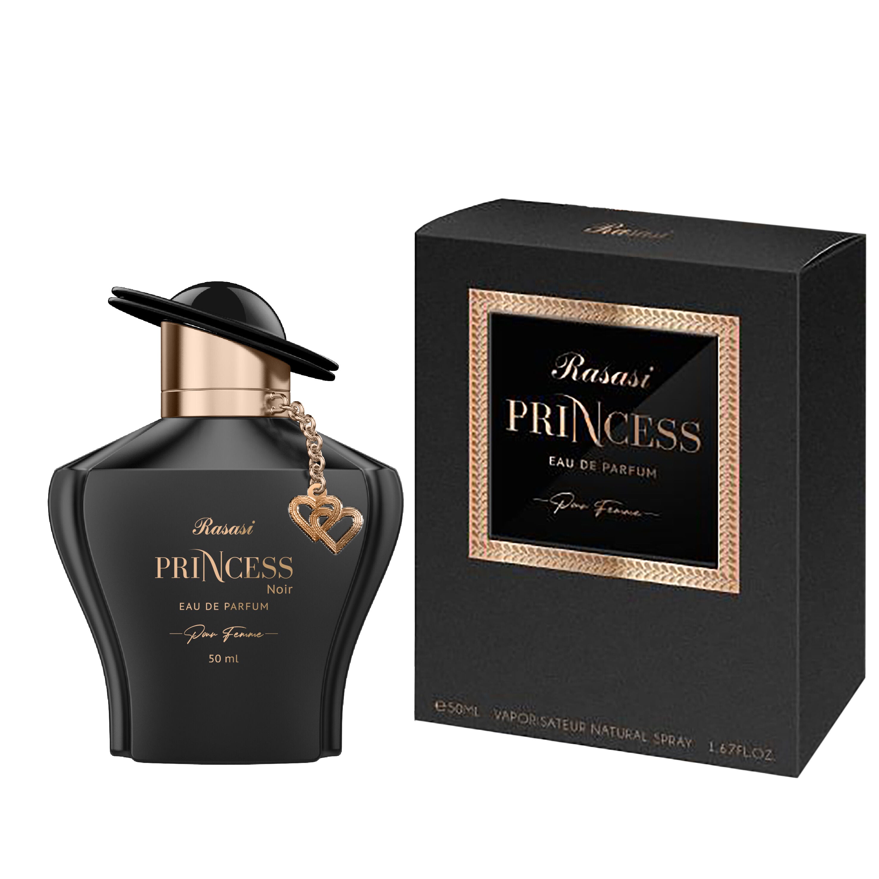 Rasasi Princess Noir Pour Femme Eau De Parfum 50ml