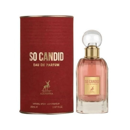 Lattafa Maison Alhambra So Candid Eau De Parfum Spray for Women 2.87 Ounce