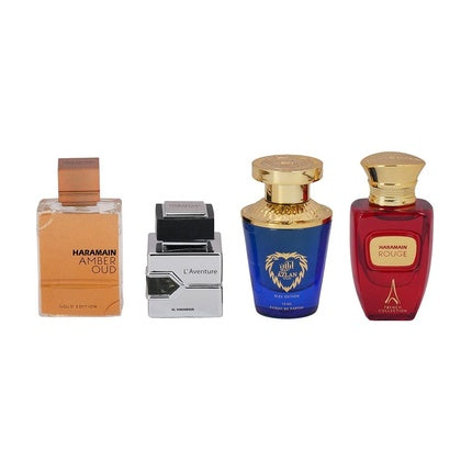 Al Haramain Fragrance Gift Set for Unisex 410ml Amber Oud Gold Edition