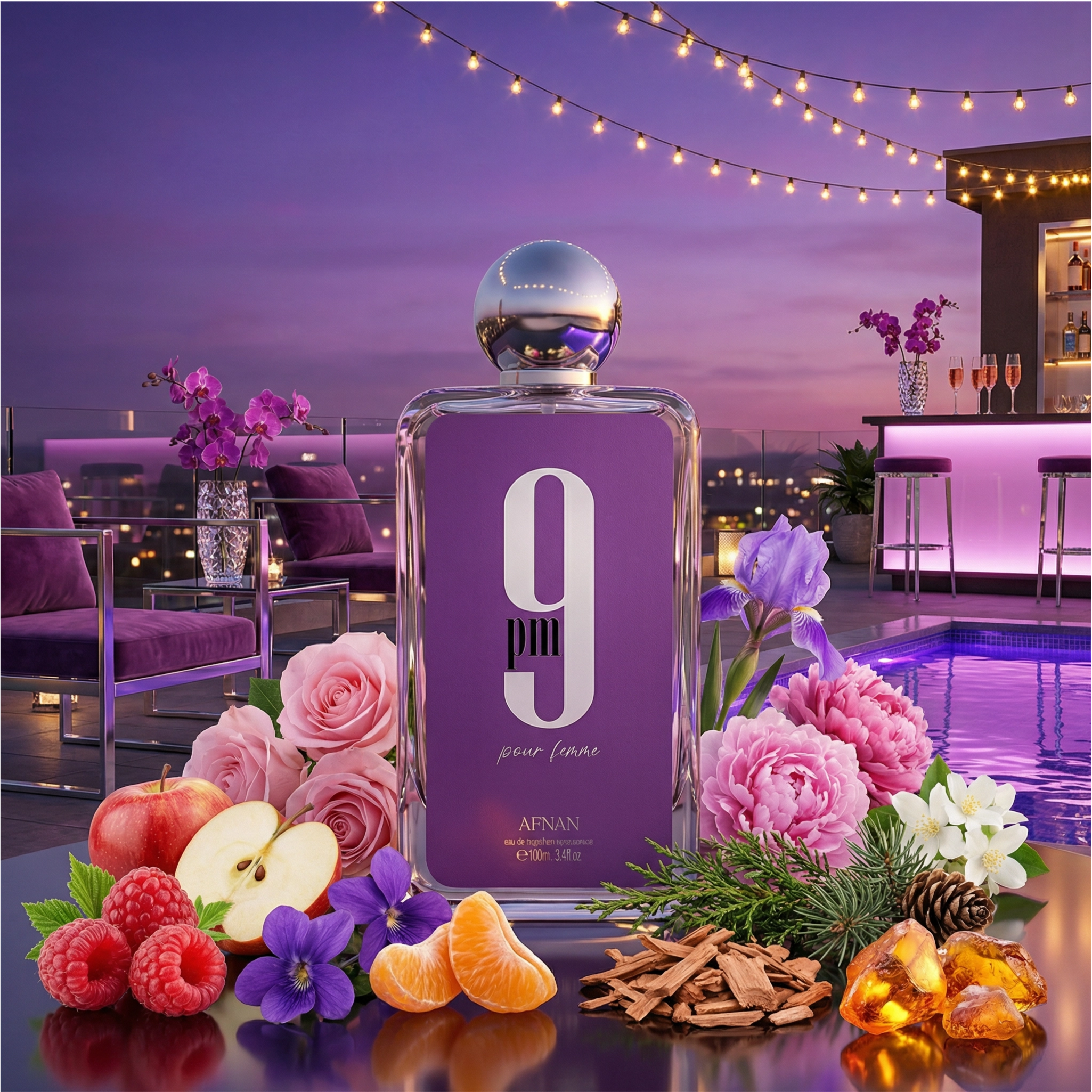 Afnan 9 Pm Eau de Parfum (EDP) Femme 100ml