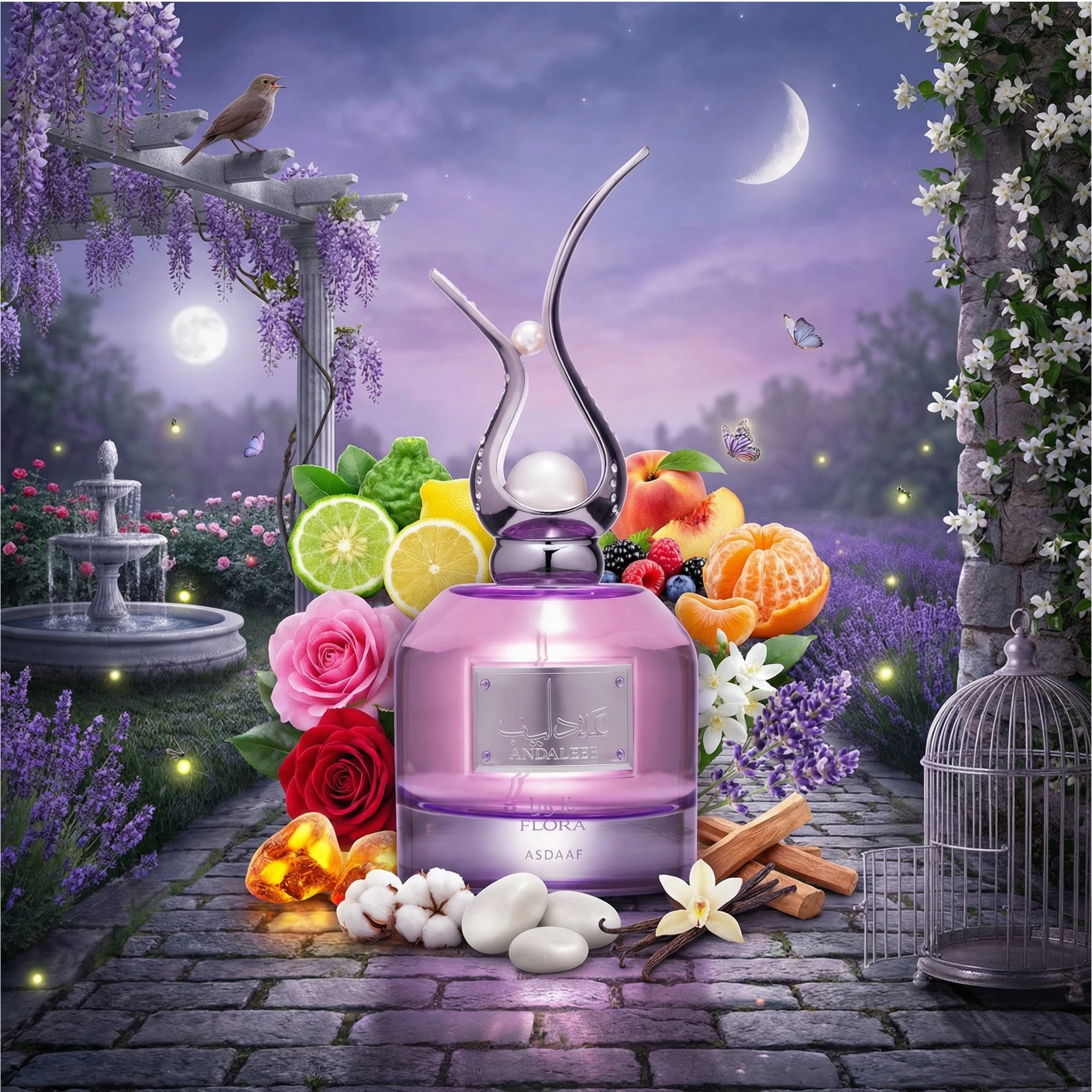 Asdaaf Andaleeb Flora Eau de Parfum (EDP) Mixte 100ml