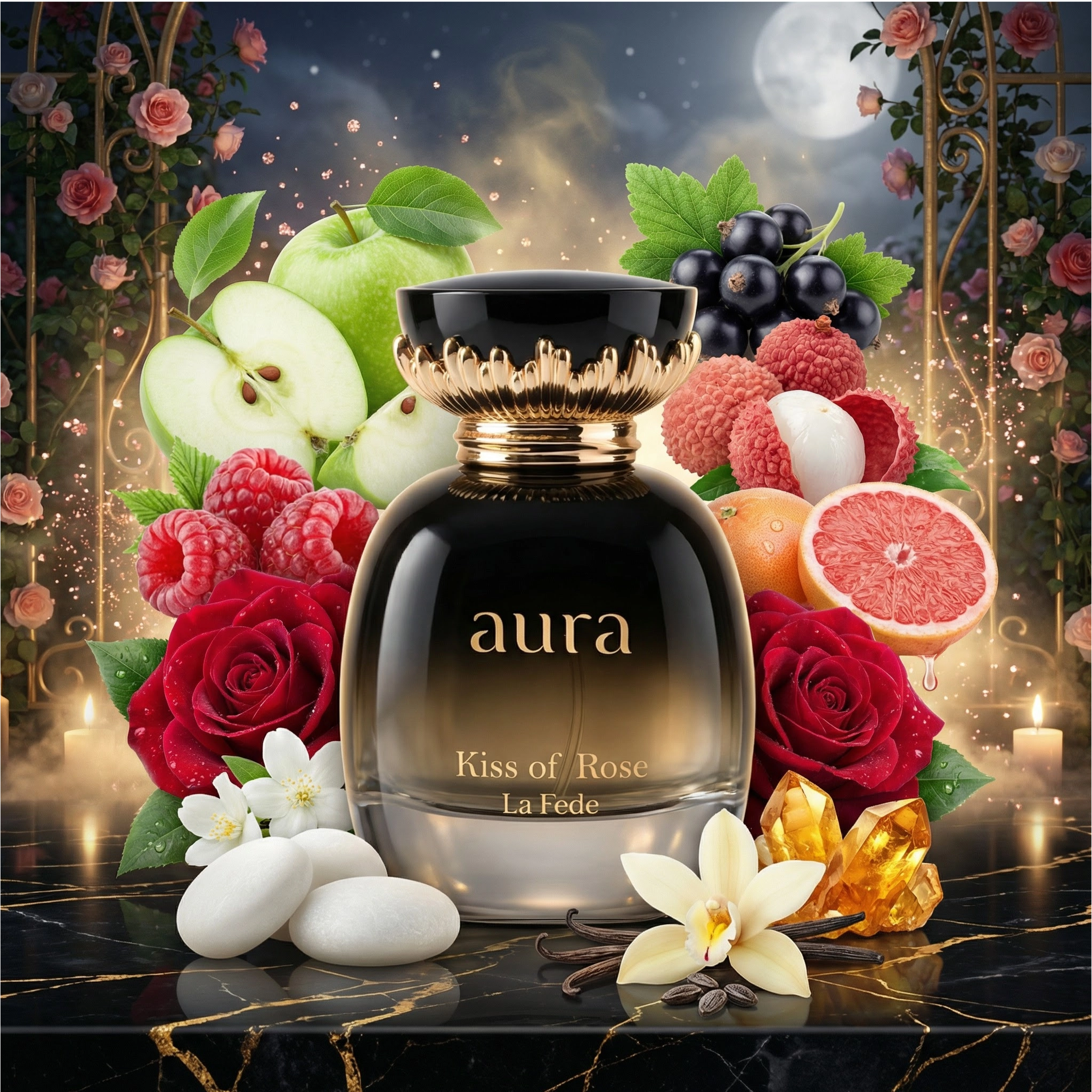 La Fede Aura Kiss Of Rose Eau de Parfum (EDP) Mixte