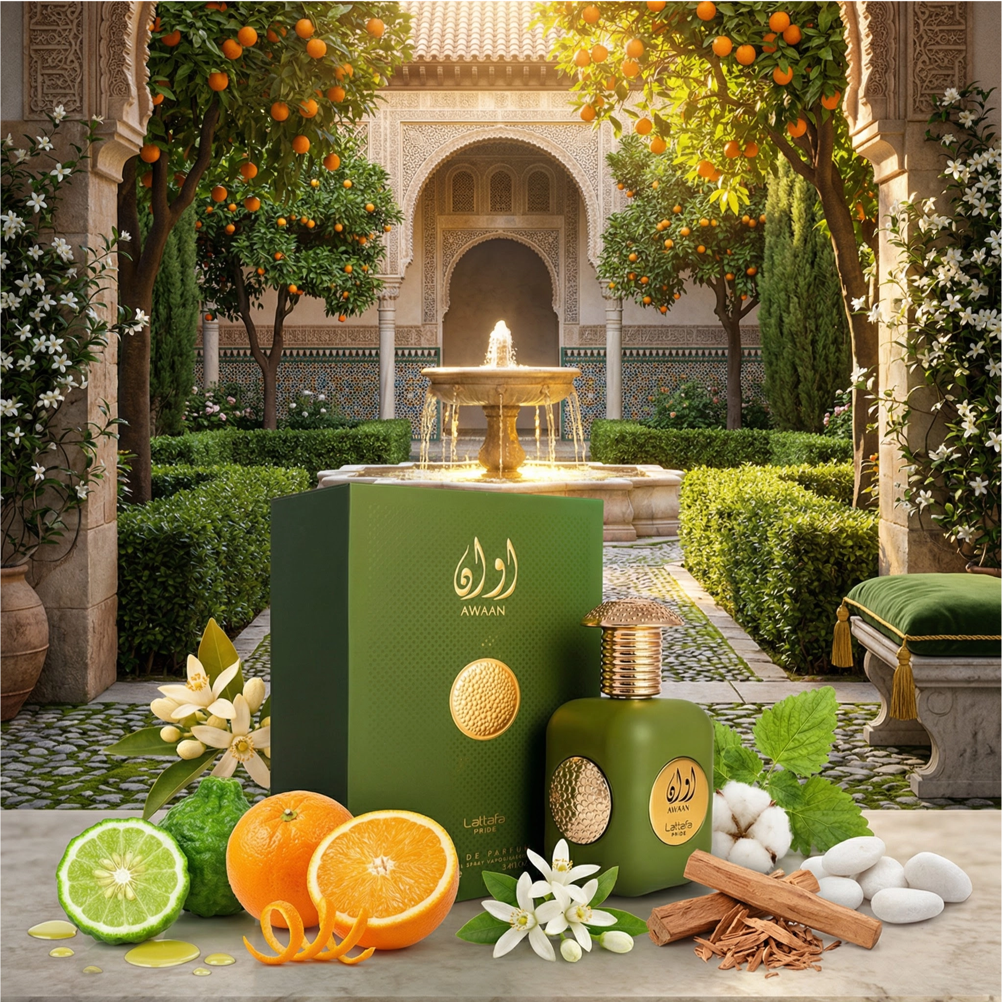 Lattafa Pride Awaan Eau de Parfum (EDP) Mixte 100ml