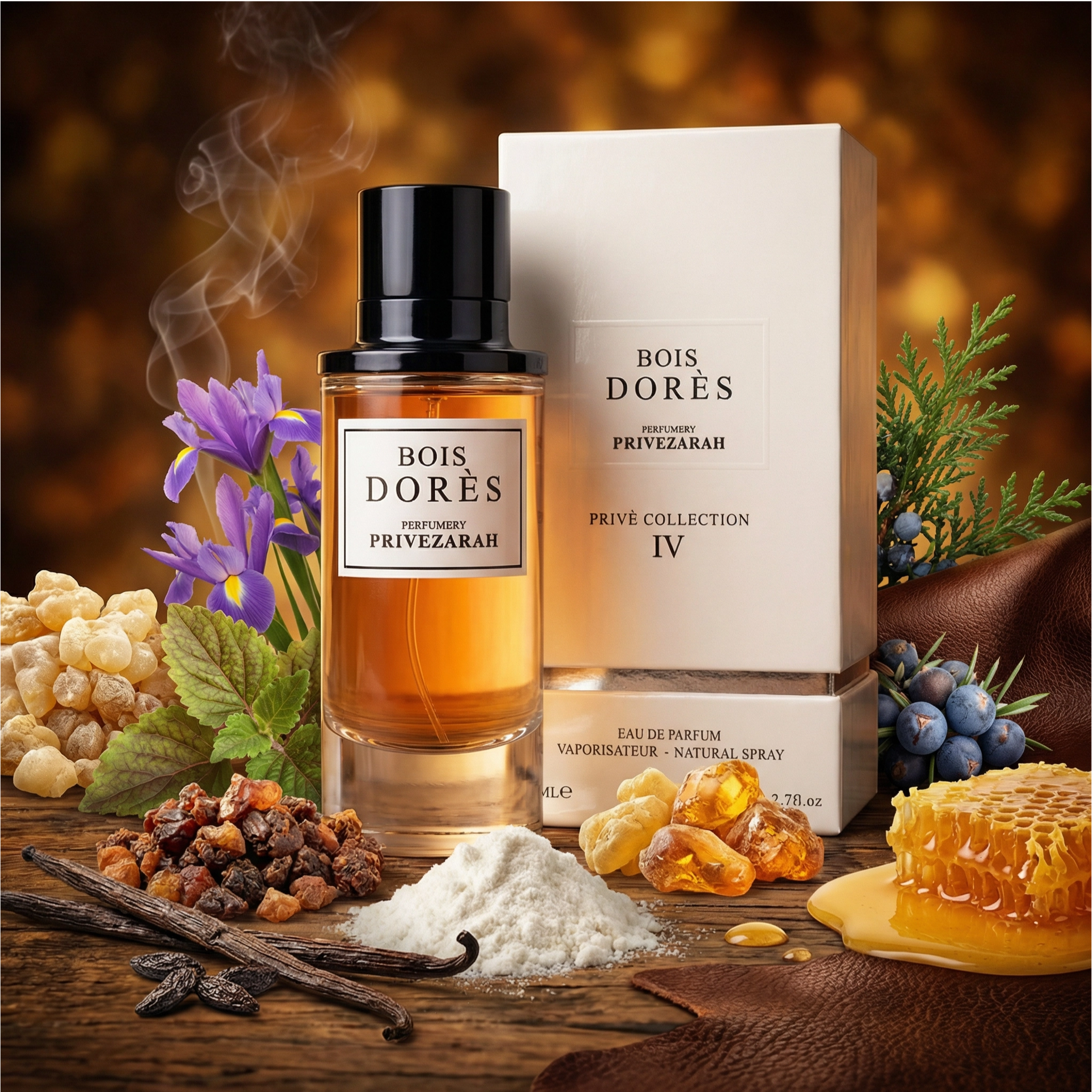 Paris Corner Prive Zarah Bois Dores Eau de Parfum (EDP) Mixte 70ml