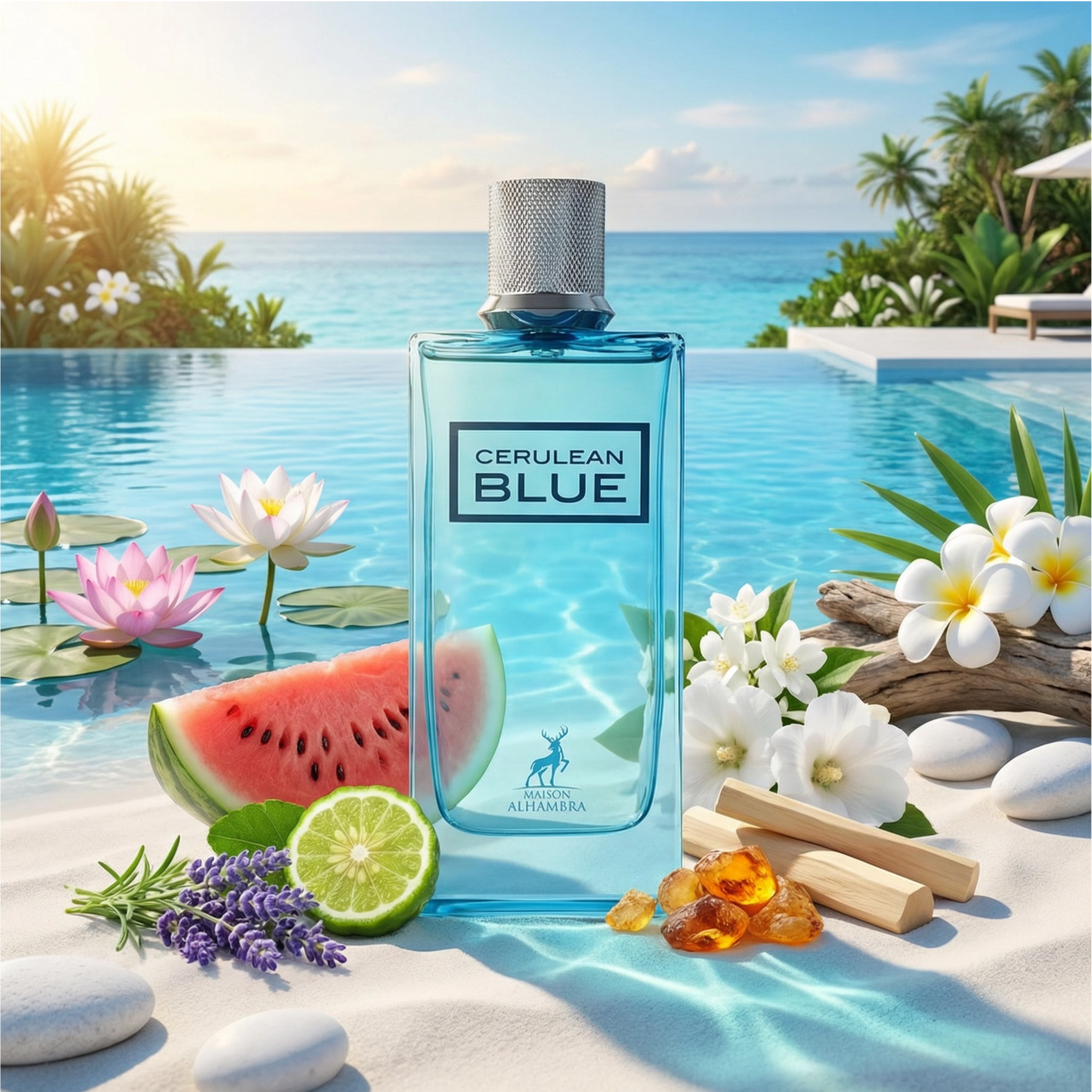 Maison Alhambra Cerulean Blue Eau de Parfum (EDP) Mixte 100ml