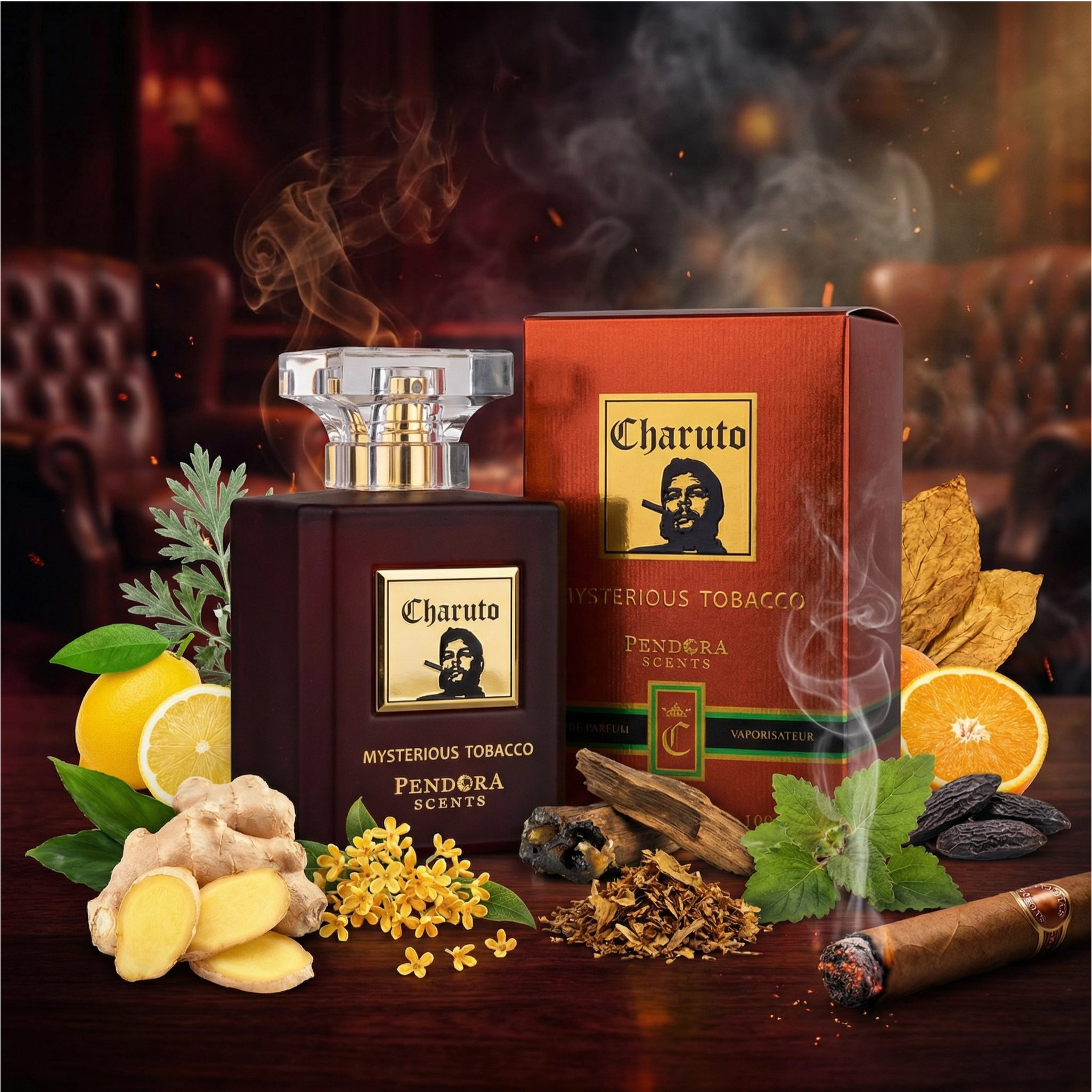 Pendora Scents Charuto Mysterious Tobacco Eau de Parfum (EDP) Mixte 100ml