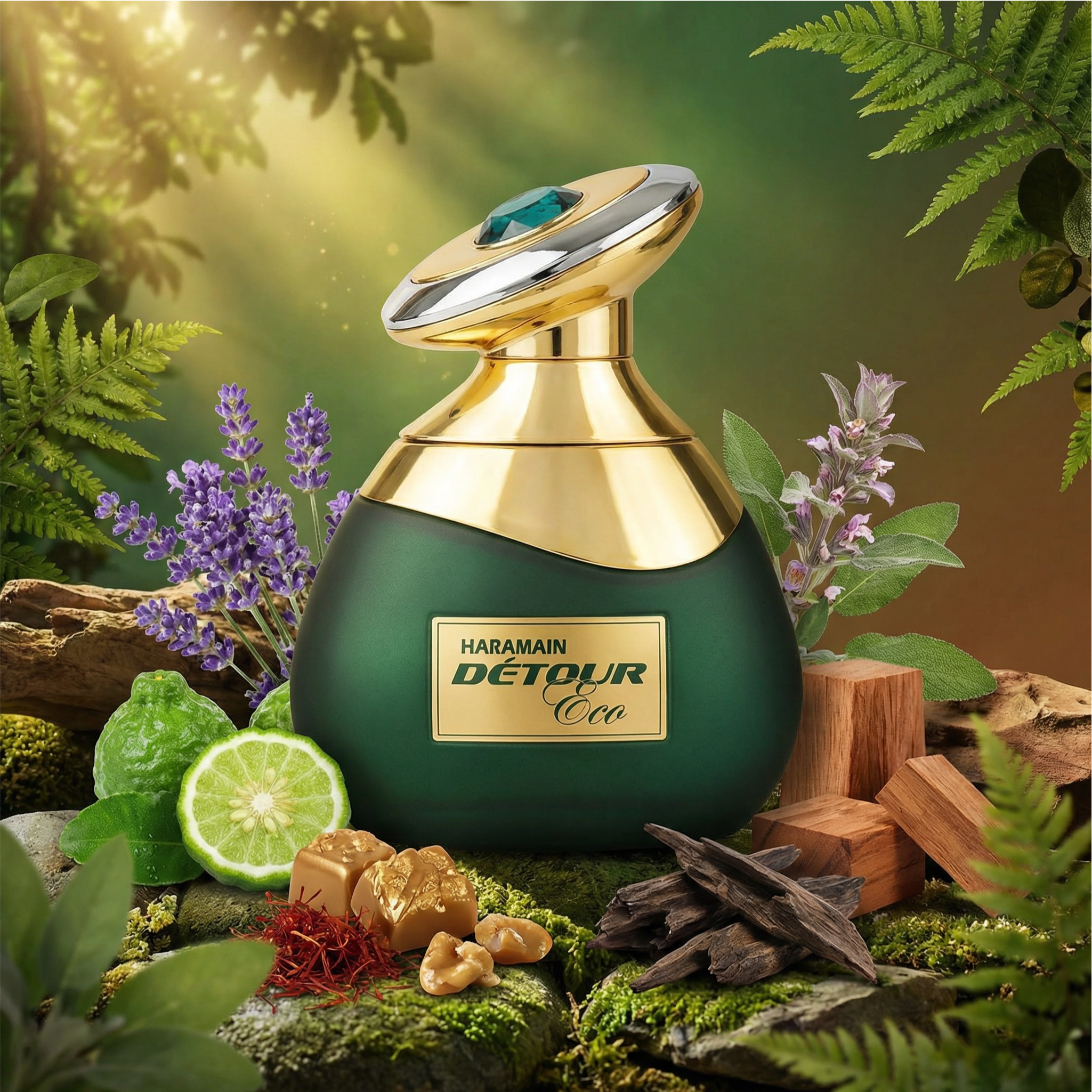 Al Haramain Detour Eco Eau de Parfum (EDP) Mixte 100ml