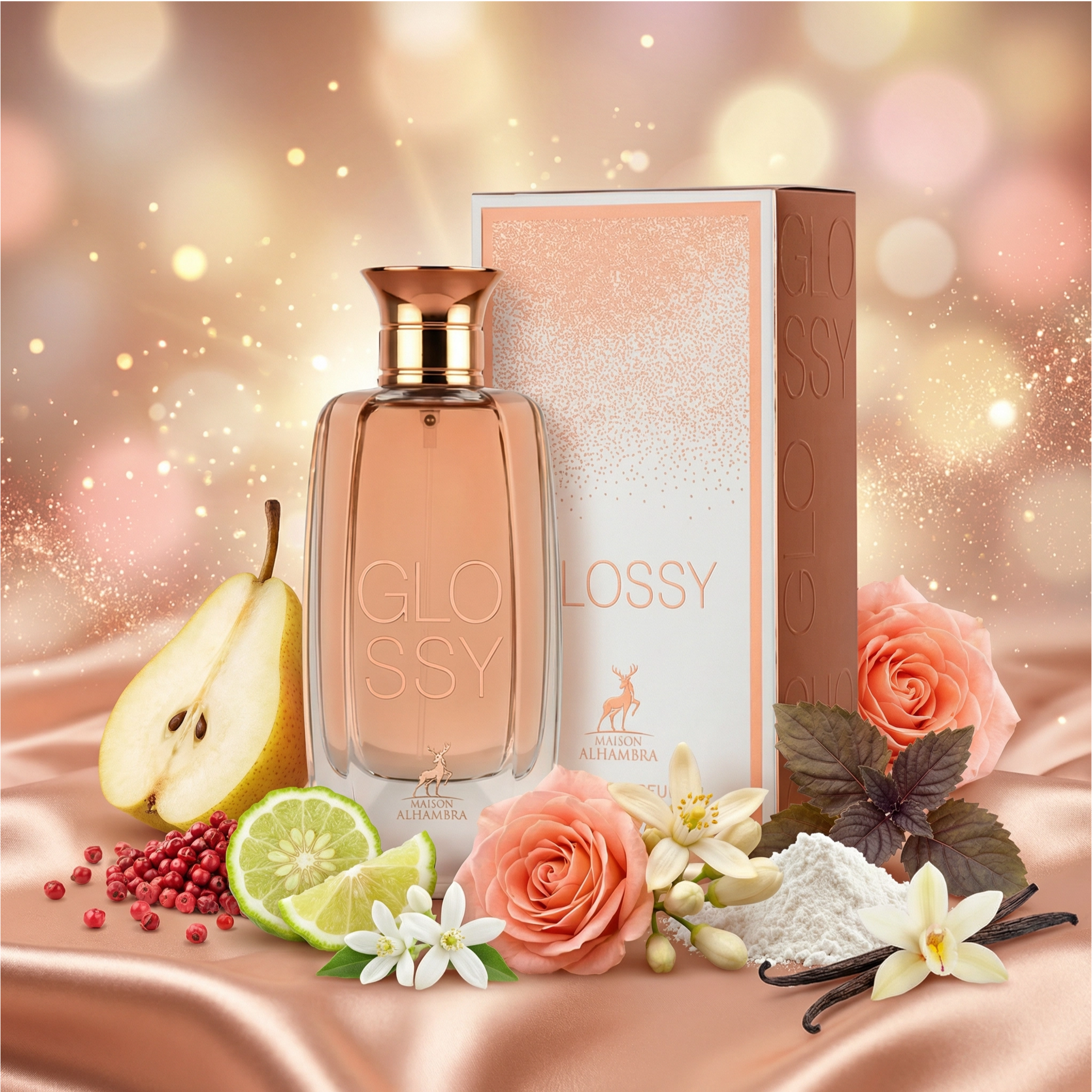 Maison Alhambra Glossy Eau de Parfum (EDP) Mixte 100ml
