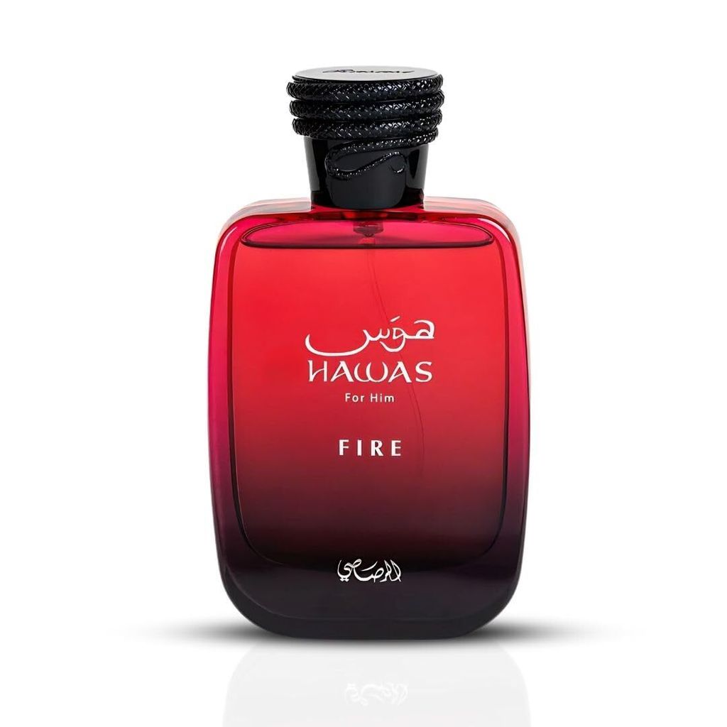 Rasasi Hawas Fire Eau De Parfum for Men 100ml 3.4oz - Bold Arabian Perfume