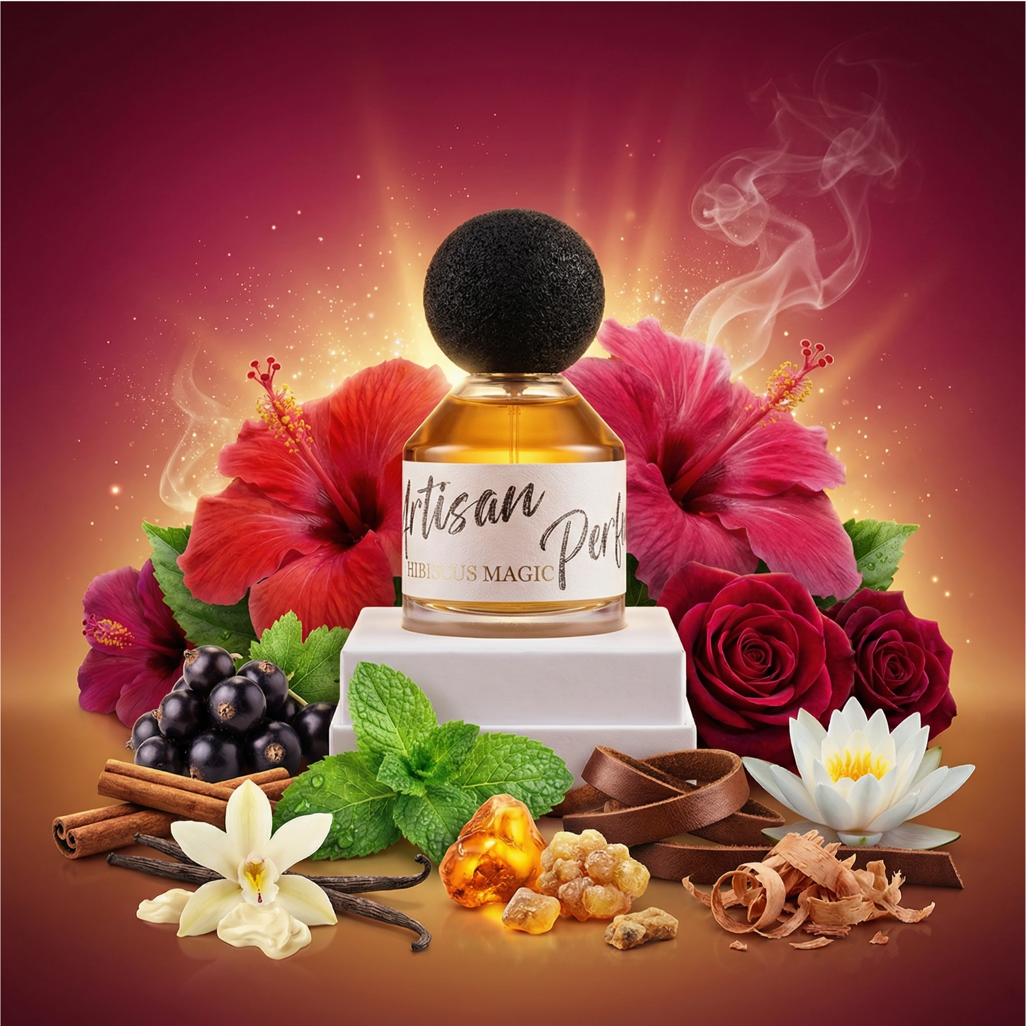 Fragrance World Artisan Hibiscus Magic Eau de Parfum (EDP) Mixte 80ml
