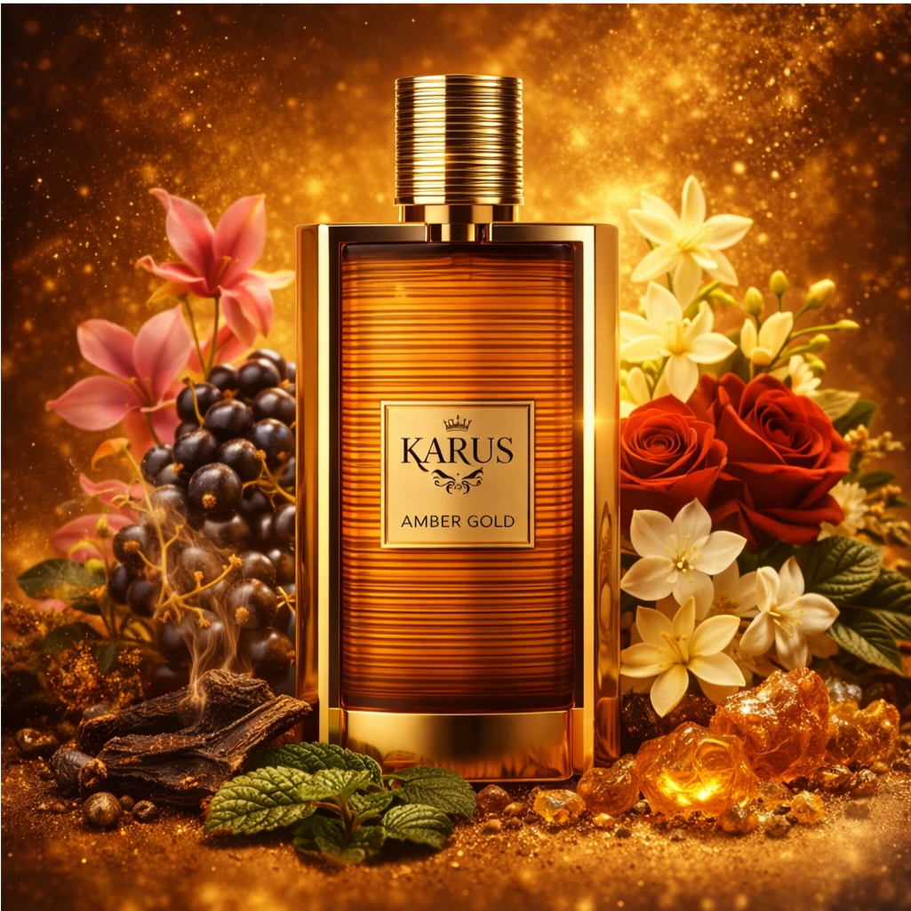 Khadlaj Karus Amber Gold Eau de Parfum (EDP) Mixte