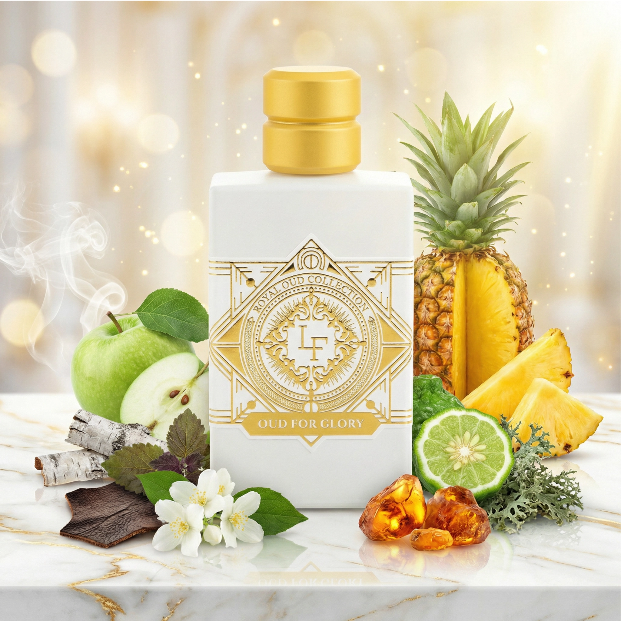 Khadlaj Perfumes Khadlaj La Fede Oud for Glory 2.7 Ounce Unisex Eau de Parfum Unisexe