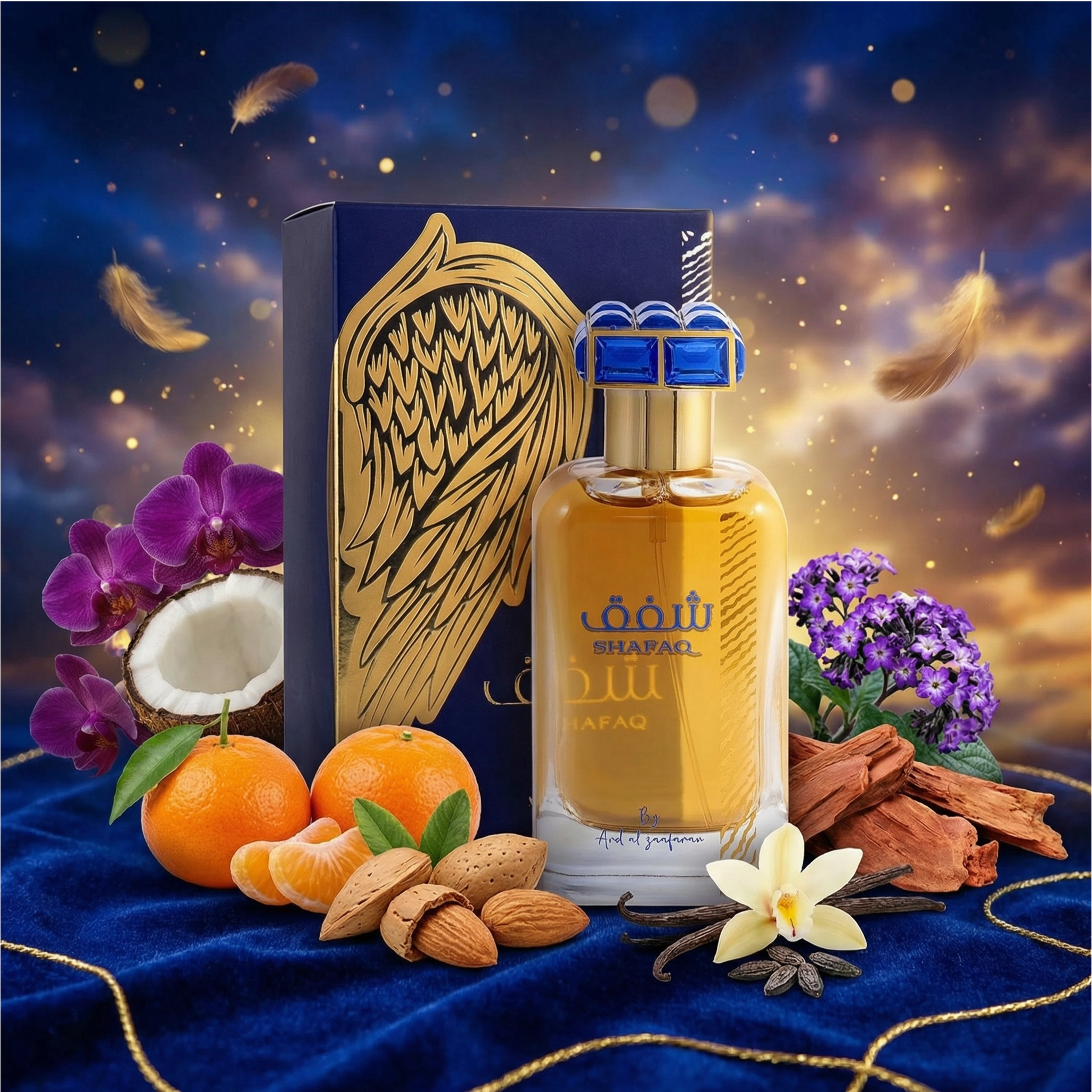 Maison Alhambra Shafaq Ard Al Zaafaran Eau de Parfum 100ml Unisexe