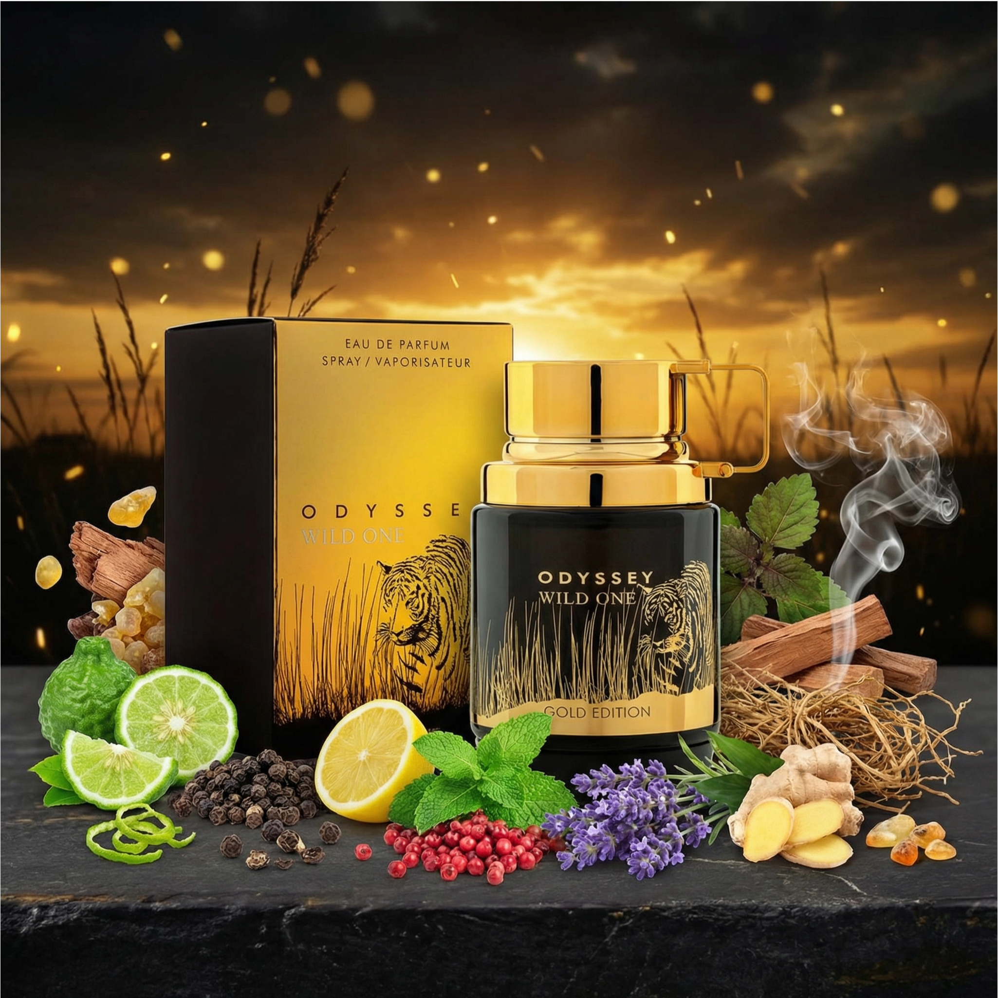 Armaf Odyssey Wild One Gold Edition Eau de Parfum (EDP) Mixte 100ml
