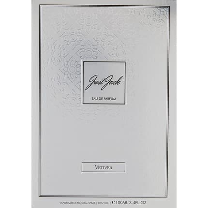 JUST JACKS Vetiver Eau De Parfum 100ml