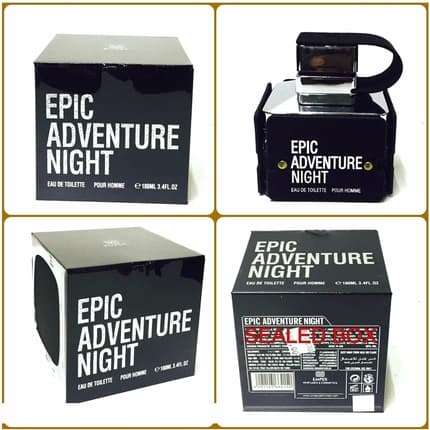 Emper Epic Adventure Night Eau De Toilette For Men 100ml