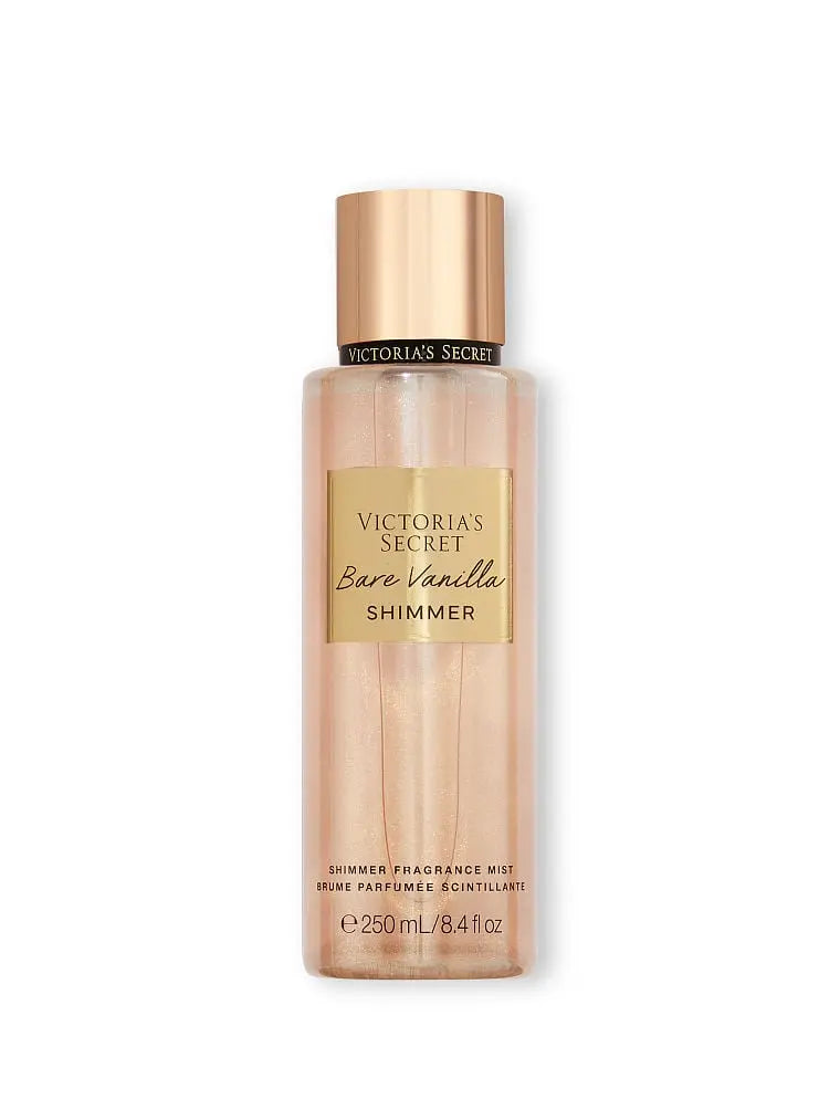 Bare Vanilla Brume Parfumée Corps Glittérée 