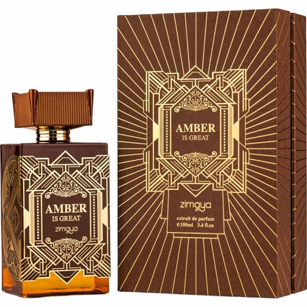 Afnan Zimaya Amber Is Great Extrait De Parfum 100ml Men Spray