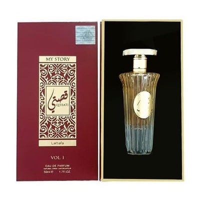 Lattafa Perfumes Qissati Vol I Red Eau De Parfum My Story Volume I