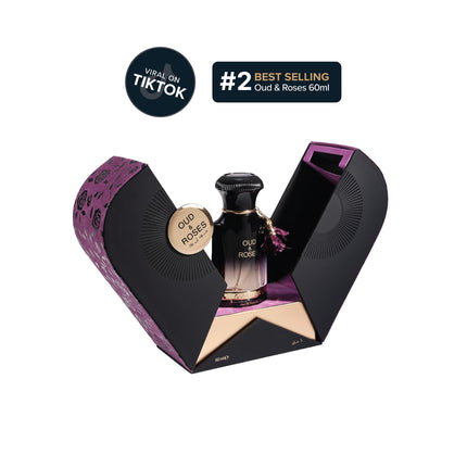 Ahmed Al Maghribi Oud & Roses Eau De Parfum 60ml