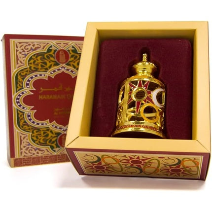 Al Haramain Qamar 15ml Attar Oil Sweet Spicy And Musky Fragrance