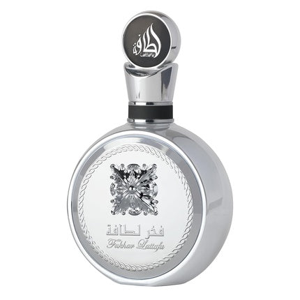 Lattafa Fakhar Platin Eau De Parfum for Men 100ml - Spicy Woody Fragrance