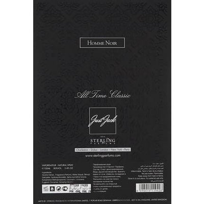 Just Jack Homme Noir Men's Perfume 100ml