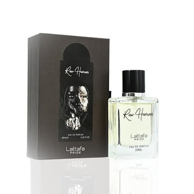 Lattafa Perfumes Raw Human 20ml Apricot Plum Pink Pepper