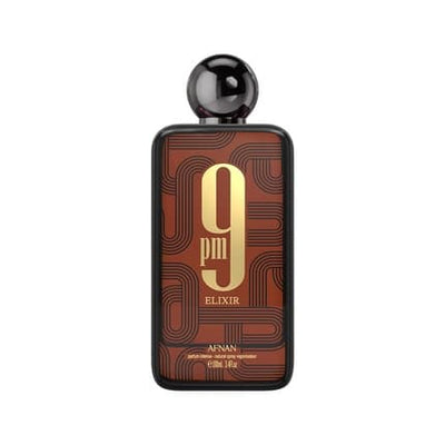 Afnan 9 PM Elixir Unisex Extrait De Parfum 3.4 Fl Oz