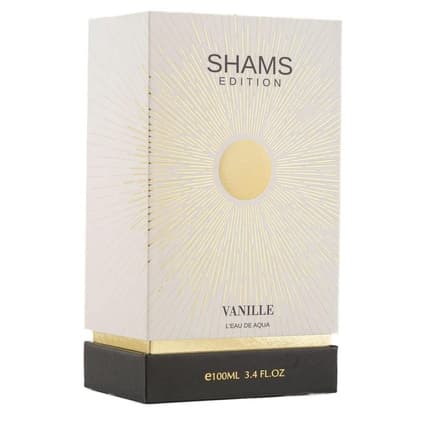 Hamidi Shams Edition Vanilla Water Perfume For Women And Men