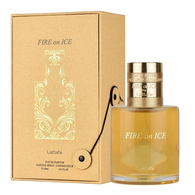 Lattafa Fire On Ice Eau De Parfum 110ml Unisex Fragrance