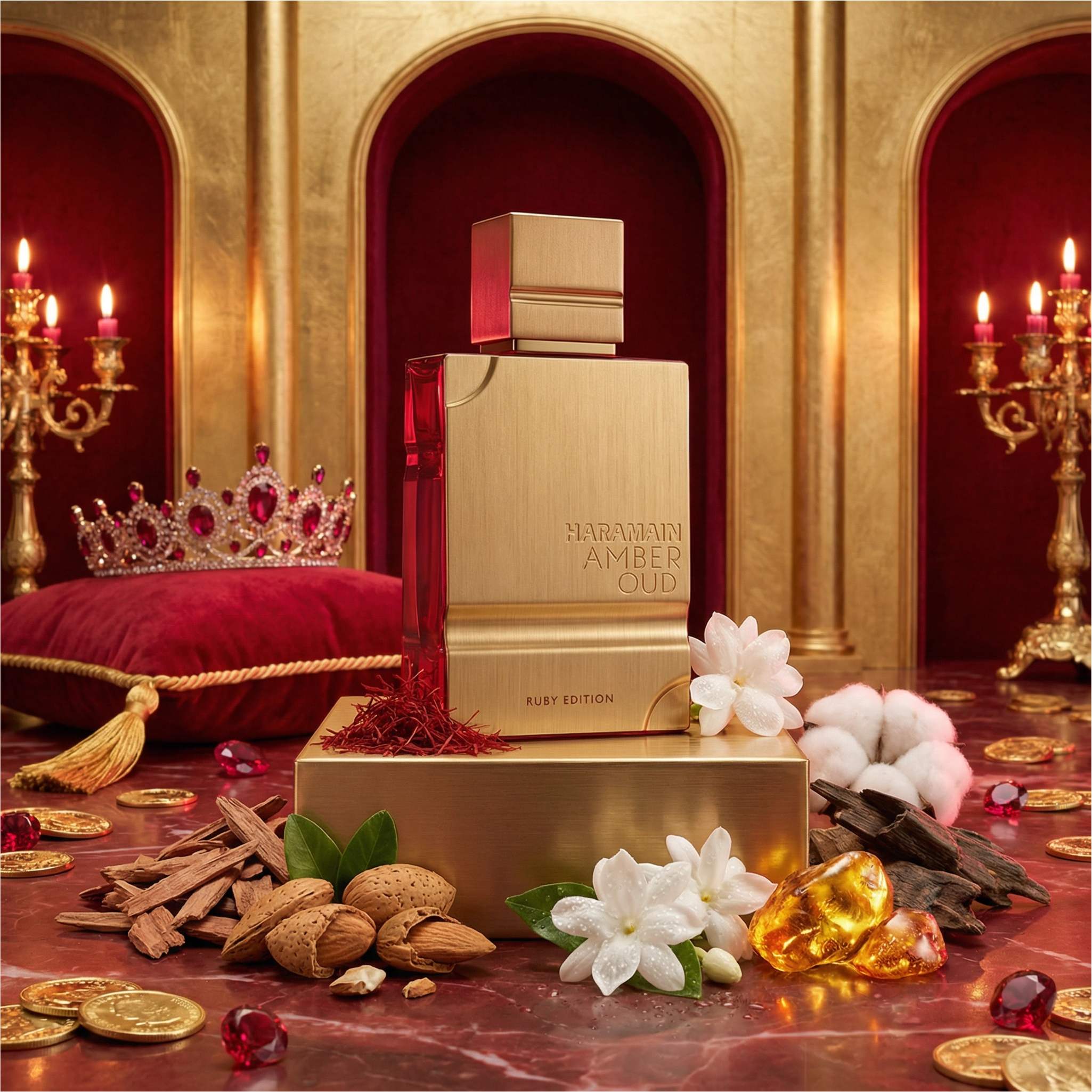 Al Haramain Amber Oud Ruby Edition Eau de Parfum (EDP) Mixte 120ml