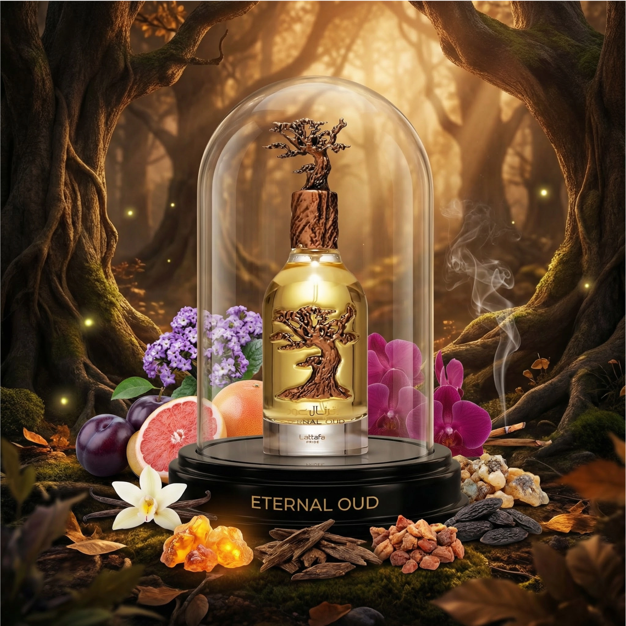 Lattafa Pride Eternal Oud Unisex Fragrance Eau de Parfum (EDP) Mixte 100ml