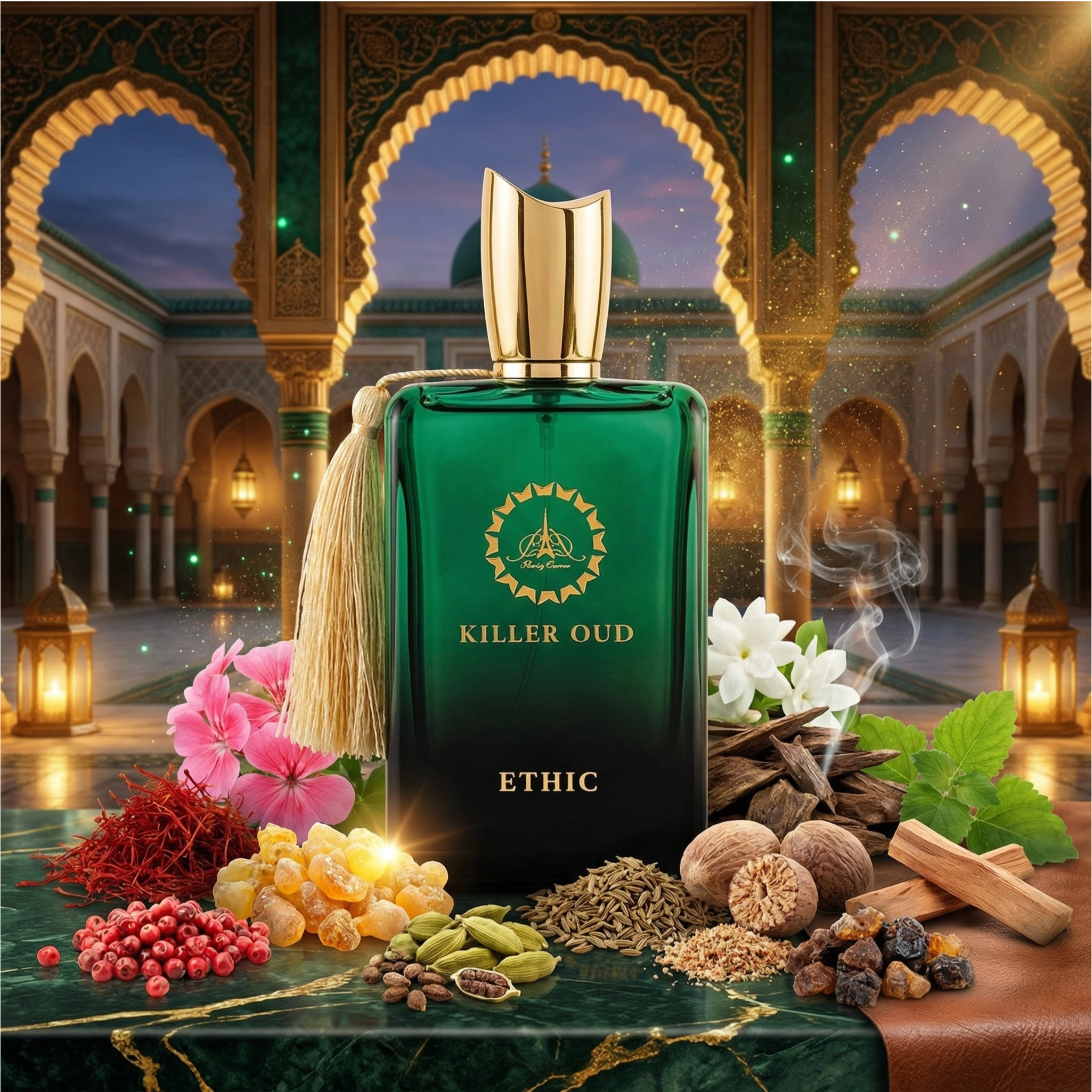 Paris Corner Ethic Killer Oud Arabic Perfume Eau de Parfum (EDP) Homme