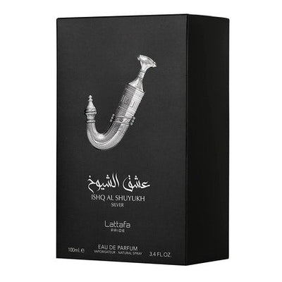 Lattafa Ishq Al Shuyukh Silver Eau De Parfum Spray 100ml