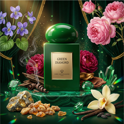 Gris Montaigne Green Diamond Grau Berigne Fragrance Extract Parfum (Parfum) Mixte 75ml