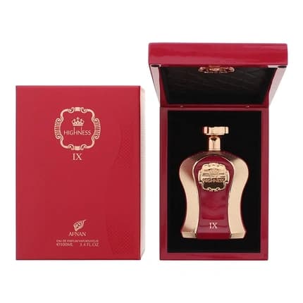 Afnan Highness Ix Maroon Eau De Parfum 100ml Unisex Spray