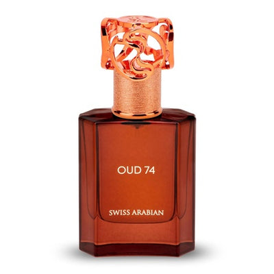 Swiss Arabian Oud 74 Luxury Products From Dubai Long Lasting And Addictive Personal EDP Spray Fragrance 1.7 Oz