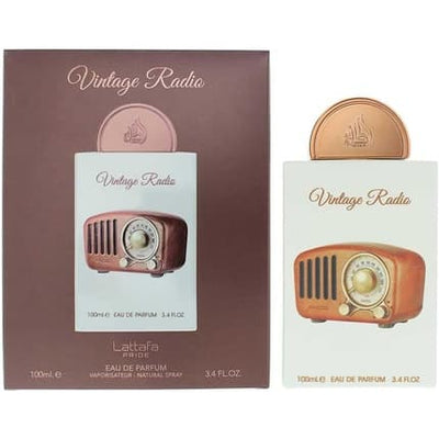 Lattafa Pride Vintage Radio Unisex Fragrance Eau de Parfum (EDP) Mixte 100ml
