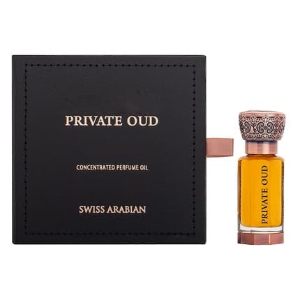 PRIVATE OUD Limited Edition Perfume Oil 12mL Natural Blend Fragrance for Men and Women by Swiss Arabian Dubai