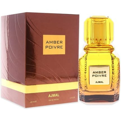 Ajmal Amber Poivre Eau de Parfum Spray for Unisex 3.4 oz